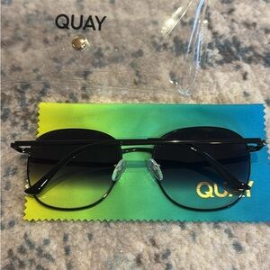 Quay Australia Gradient Black Sunglasses
